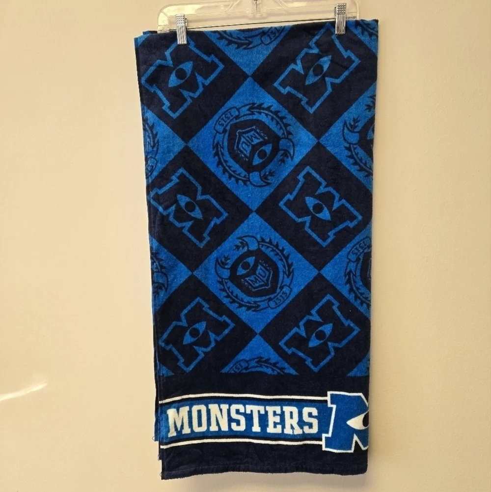 Disney Parks Monsters University Inc Beach Towel